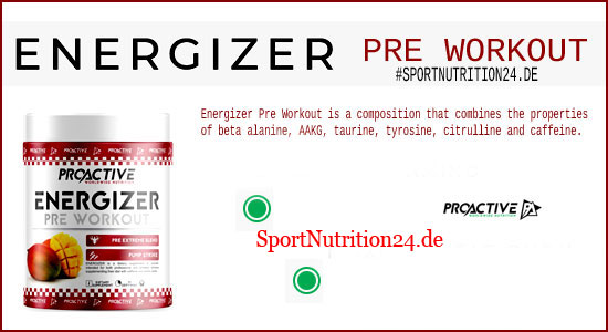 ProActive Energizer Pre-Workout